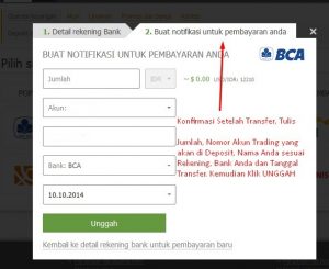 Cara deposit fbs via bri