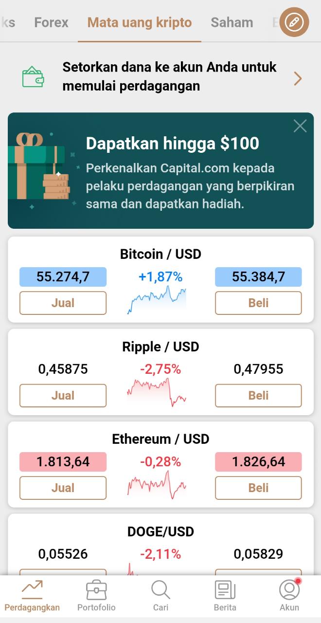 Cara beli doge di tokocrypto